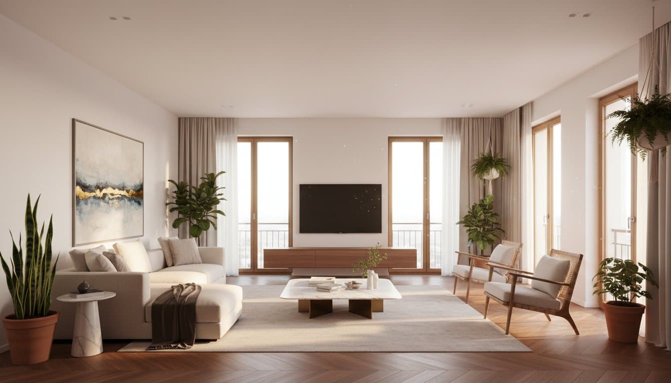 virtual staging rendering professionale VisioCasa per agenti immobiliari italiani