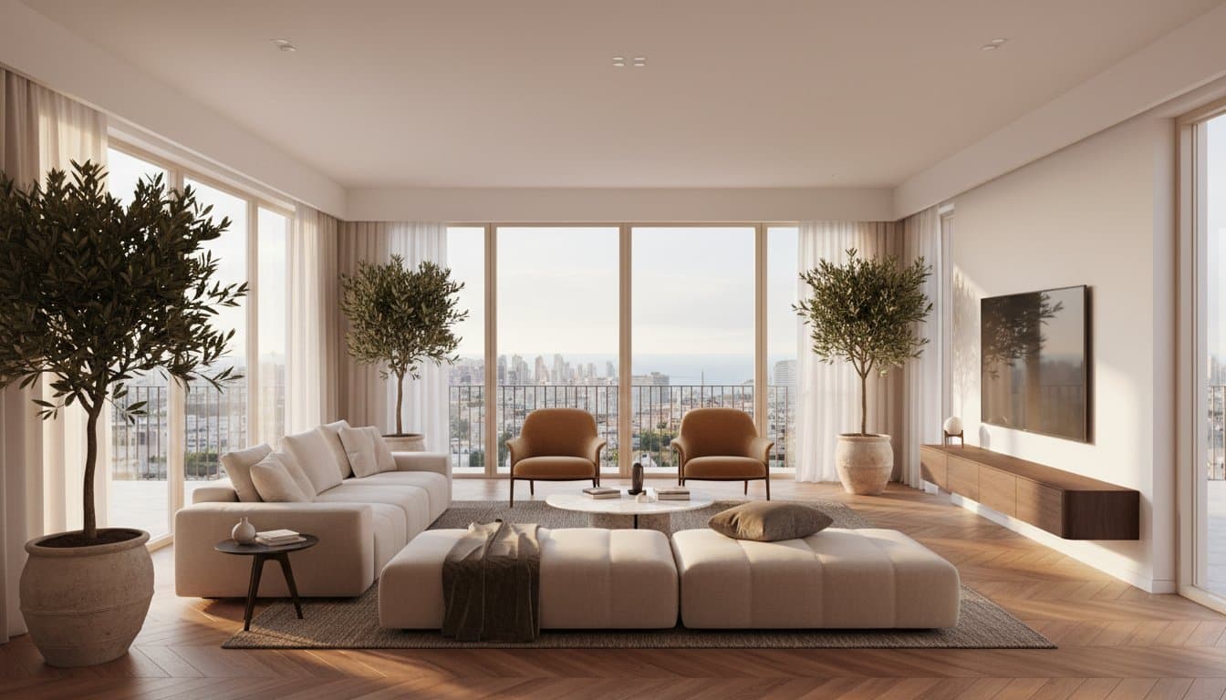 virtual staging milano rendering professionale VisioCasa per agenti immobiliari italiani