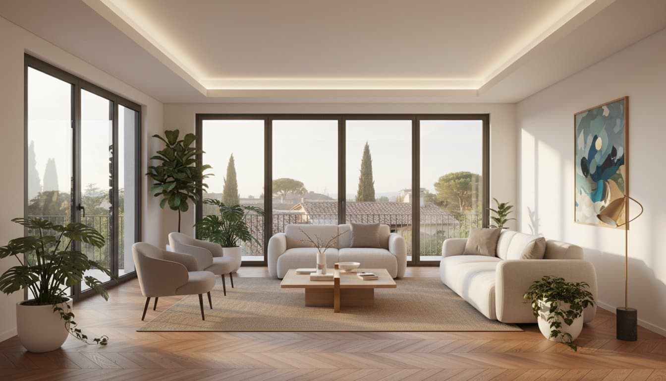virtual staging per agenzie immobiliari rendering professionale VisioCasa per agenti immobiliari italiani