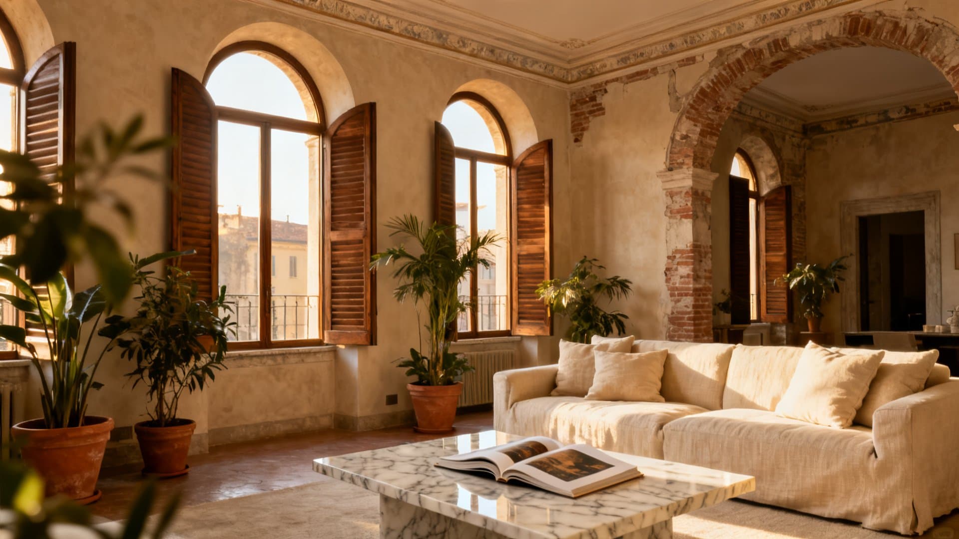 Soggiorno milanese perfettamente arredato per annunci immobiliari efficaci su VisioCasa