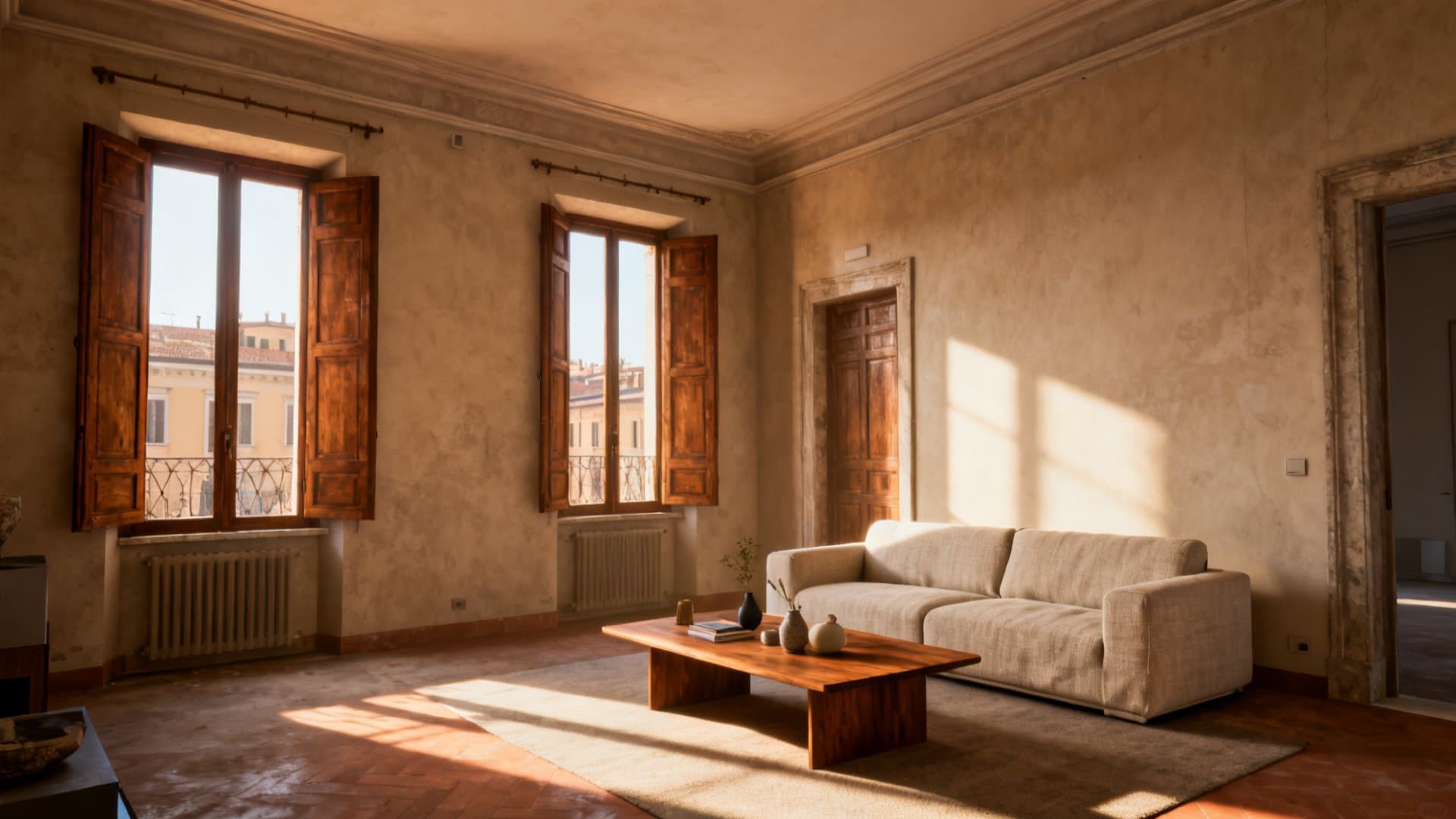 Virtual staging appartamenti aumenta visite con trasformazione visiva VisioCasa