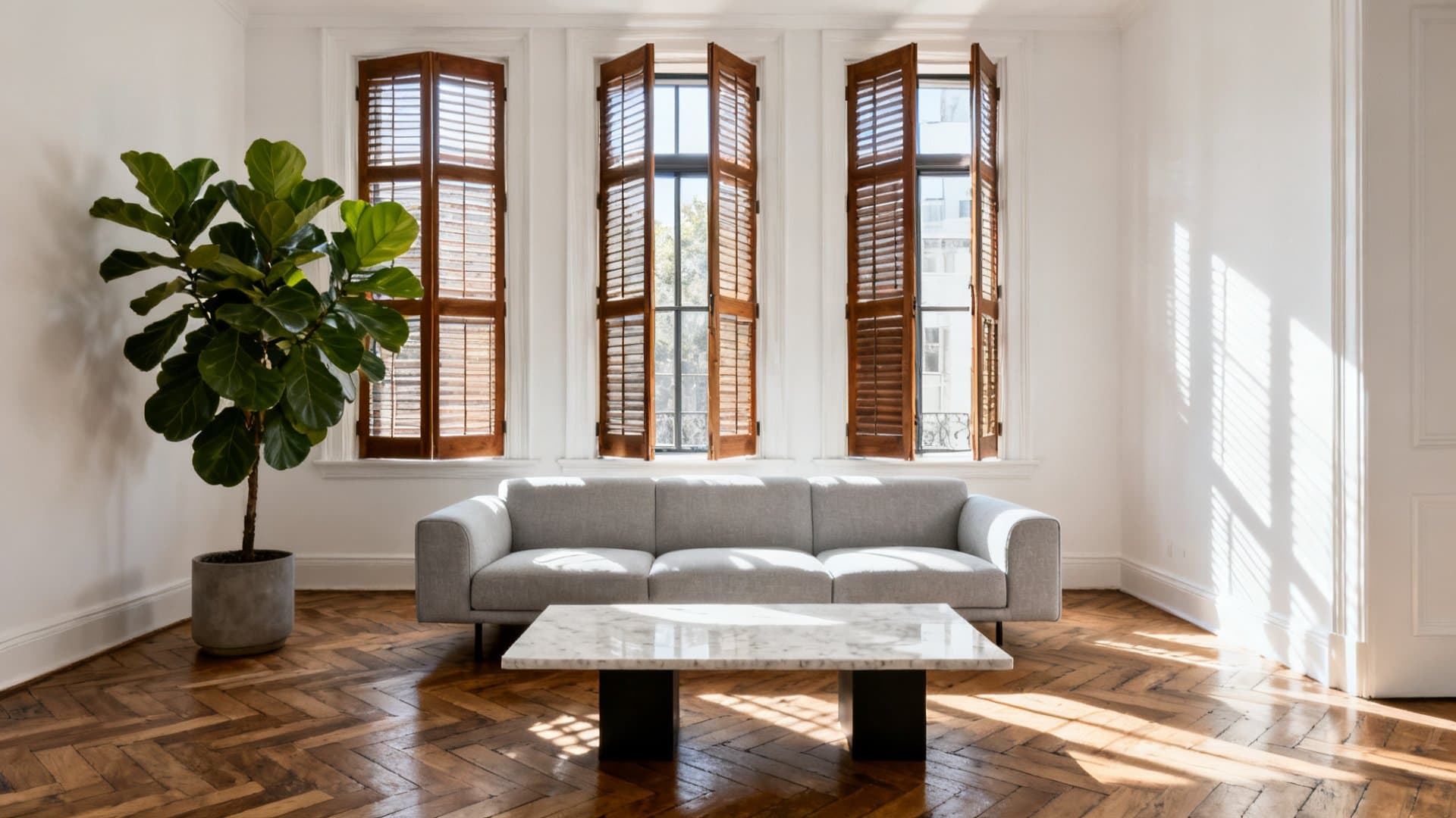 Appartamento virtualmente arredato con VisioCasa in stile milanese contemporaneo