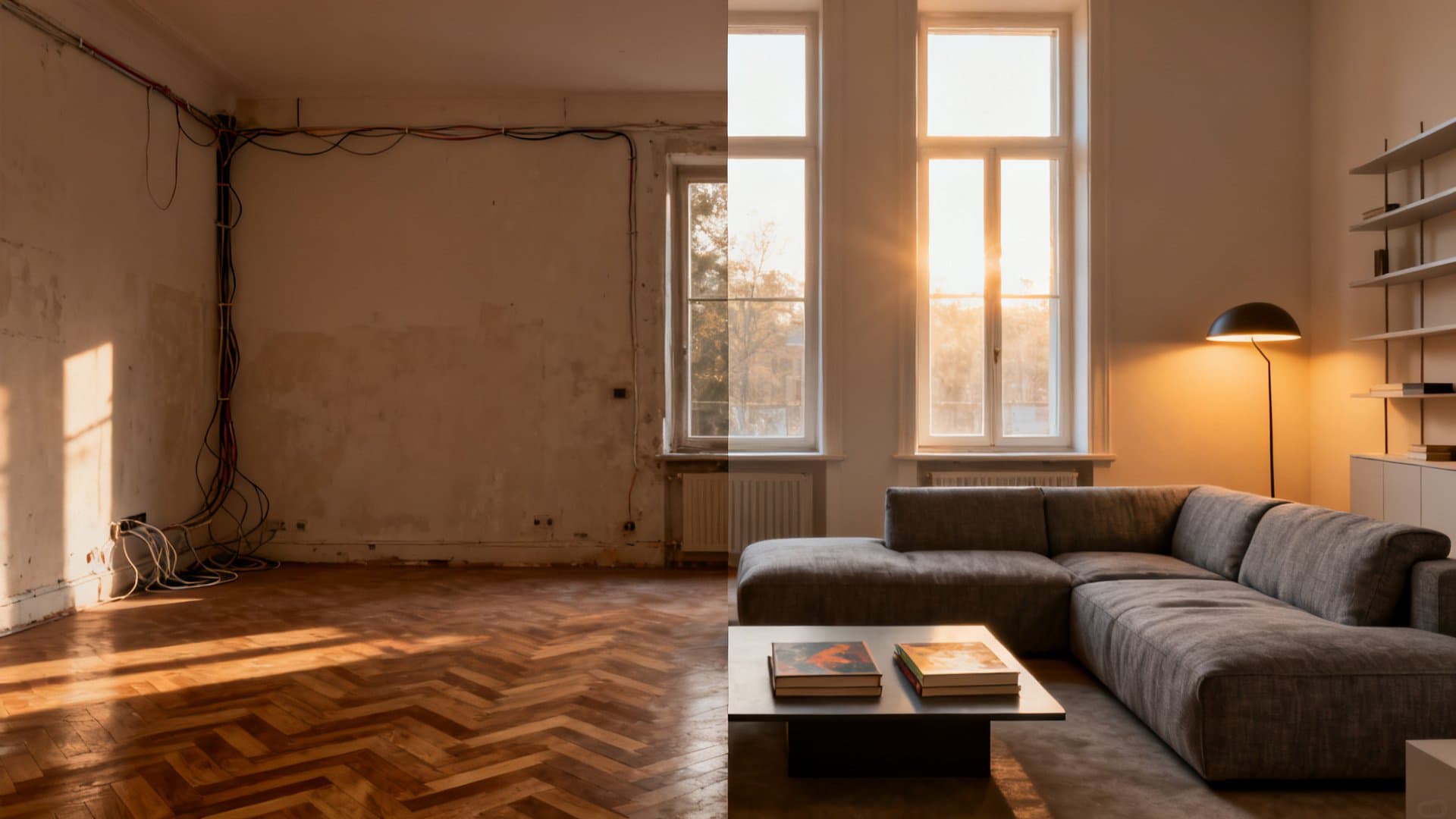 Virtual staging appartamenti: trasformazione da vuoto ad arredato con VisioCasa